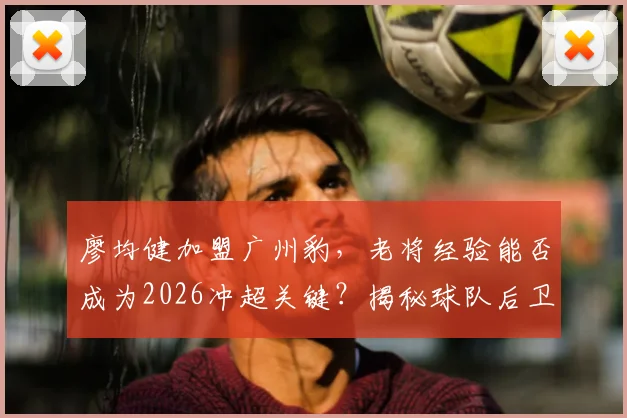 廖均健加盟广州豹,老将经验能否成为2026冲超关键?揭秘球队后卫线新变化